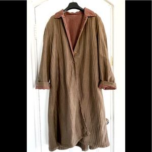 Cynthia Ashby Reversible Art to Wear Coat